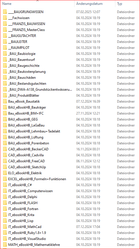 Meine eBook - Fachliteratur